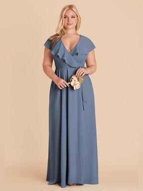 birdy grey doris dress Lavender Bridesmaid Dress Chiffon Size 2X